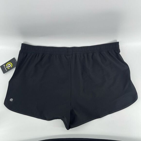 Champion Women’s Ebony Black Drawstring Lightweight Run Shorts Size XXL - Picture 10 of 12